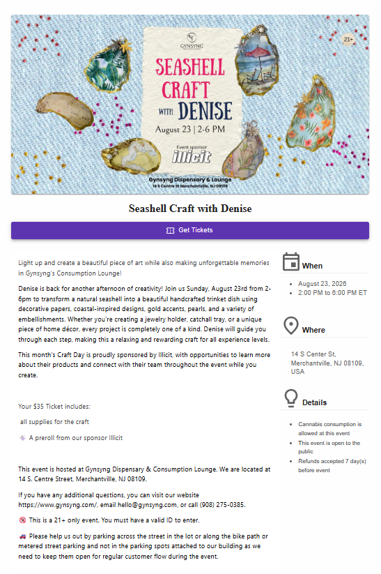 Seashell Craft with Denise